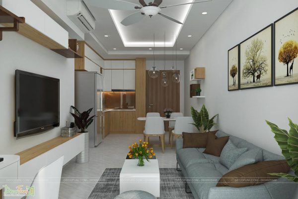 Thiết kế nội thất chung cư Eco Green