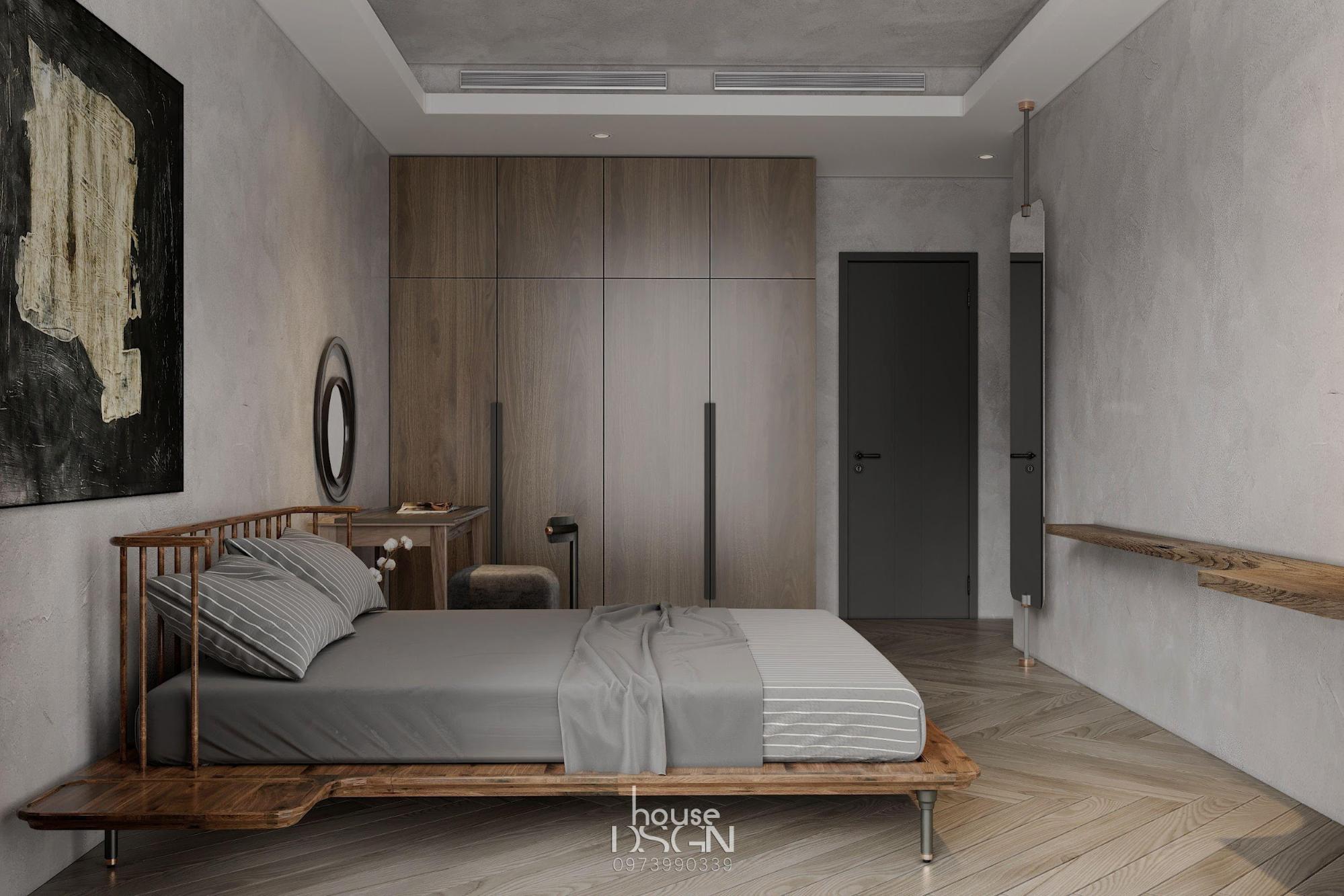 phòng ngủ trang trí theo phong cách nội thất tối giản chuyên nghiệp