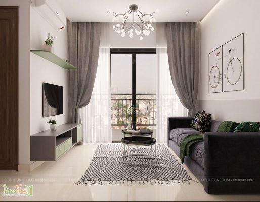 Mẫu thiết kế nội thất căn hộ chung cư Lê Thành - Bình Tân